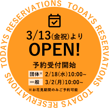 3/13 OPEN!