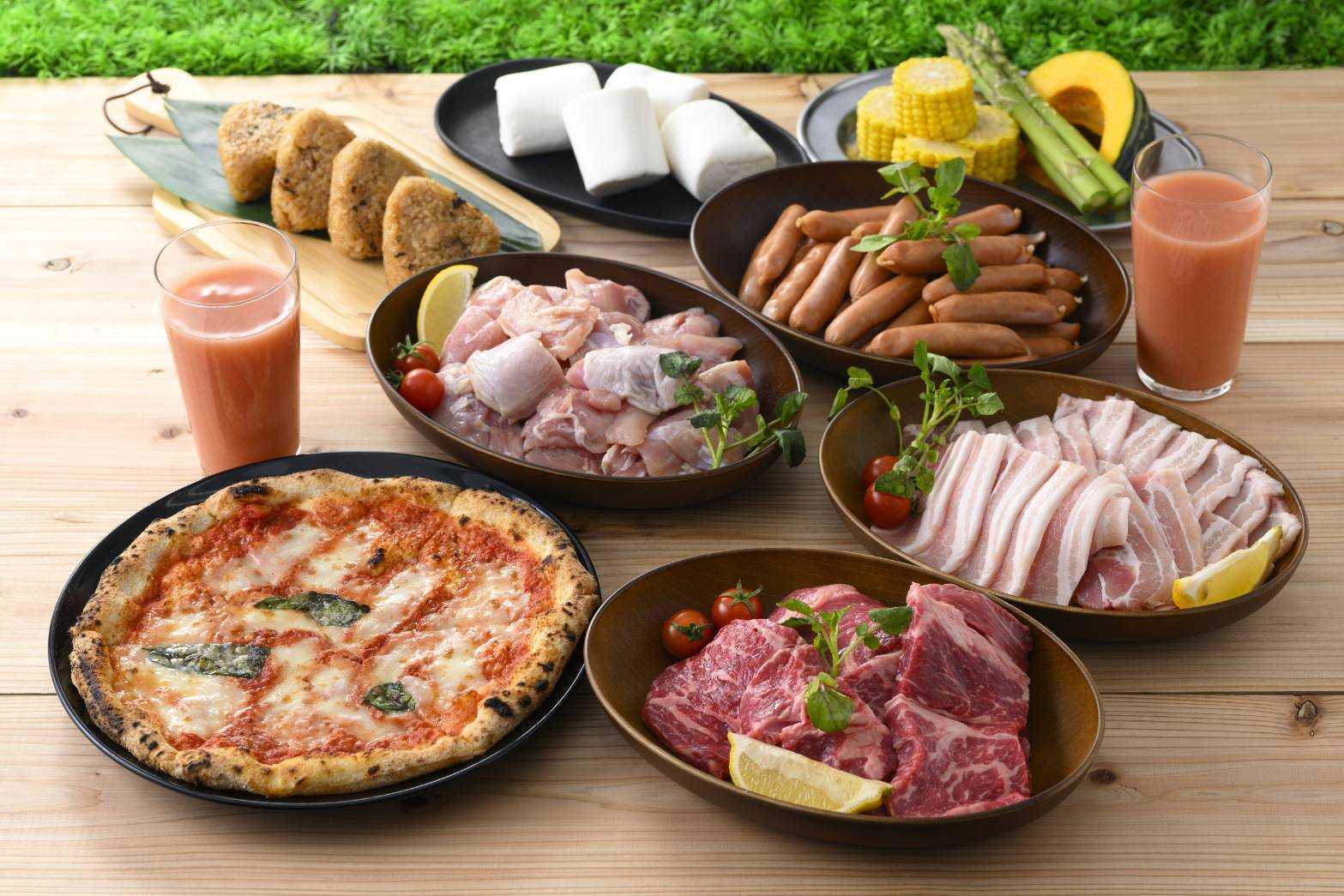 学生限定　3種お肉のスマイルBBQプラン